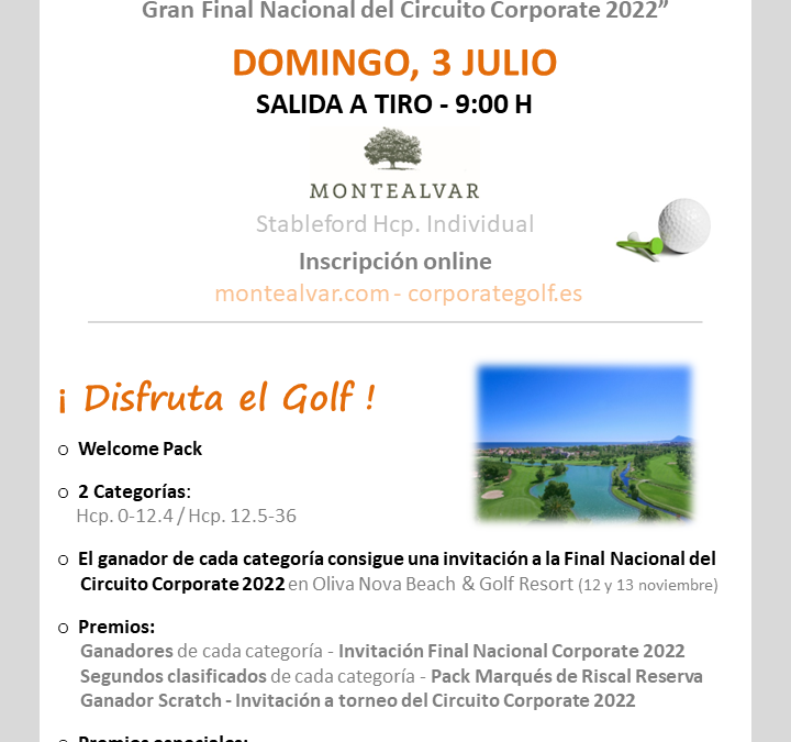 COPA CORPORATE DOMINGO 03.07.0222