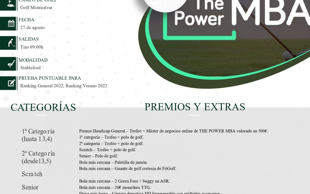 TTG THE POWER MBA SÁBADO 27.08.2022