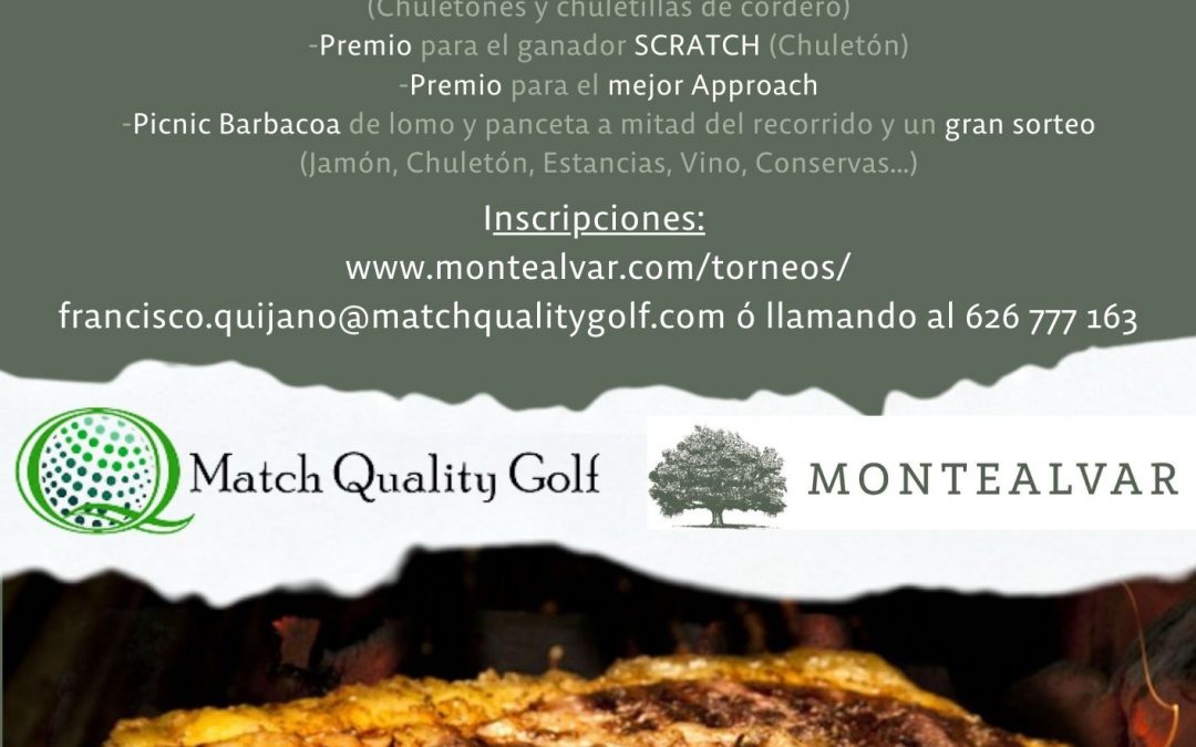 MATCH QUALITY GOLF DOMINGO 23.10.2022