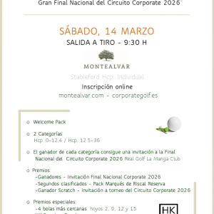 COPA CORPORATE SÁBADO 14.03.2026