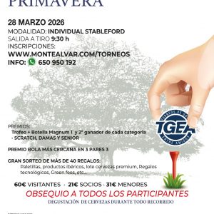 TORNEO TGEA PRIMAVERA 28.03.2026