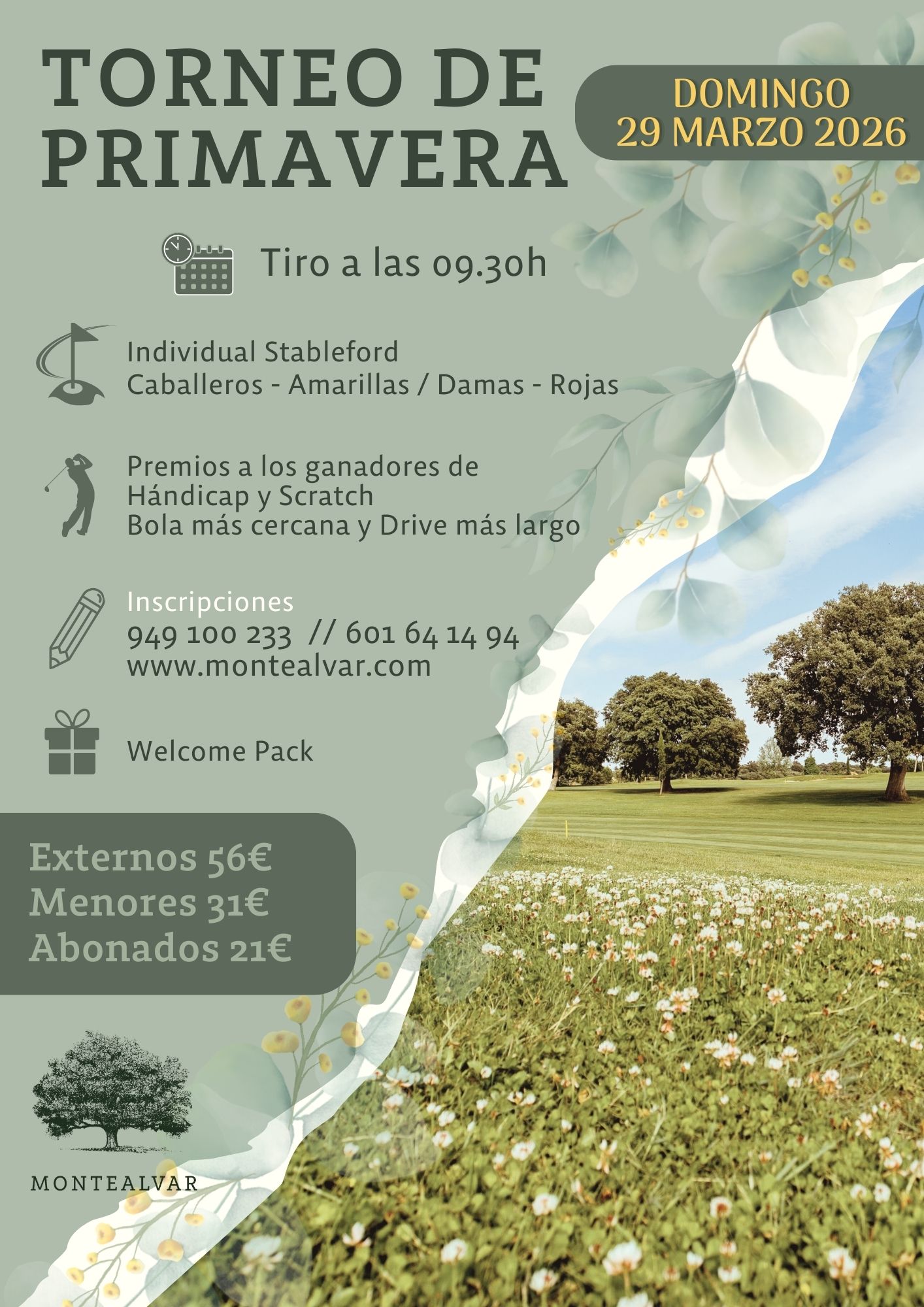 TORNEO DE PRIMAVERA 29.03.2026