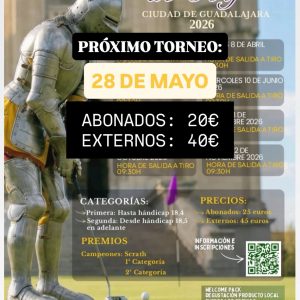 I LIGA SENIOR DE GOLF CIUDAD DE GUADALAJARA 28.05.2026