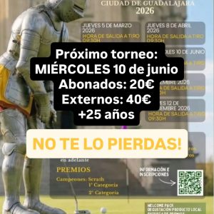 I LIGA SENIOR DE GOLF CIUDAD DE GUADALAJARA 10.06.2026