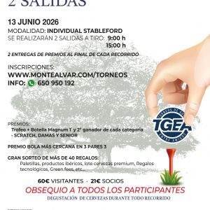 TORNEO TGEA 13.06.2026 (15H TARDE)