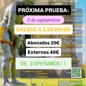 I LIGA SENIOR DE GOLF CIUDAD DE GUADALAJARA 03.09.2026