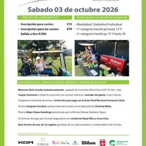 CIRCUITO NACIONAL SUMMUM SÁBADO 03.10.2026