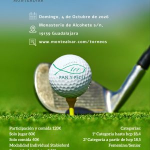 TORNEO FUNDACION PAN Y PECES 04.10.2026 - SOLO GF
